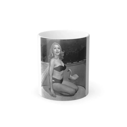 Julie Newmar #196 (Vintage Female Icon) Color Changing Coffee Mug 11oz - Go Mug Yourself