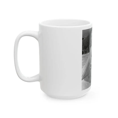 Julie Newmar #196 (Vintage Female Icon) White Coffee Mug - Go Mug Yourself