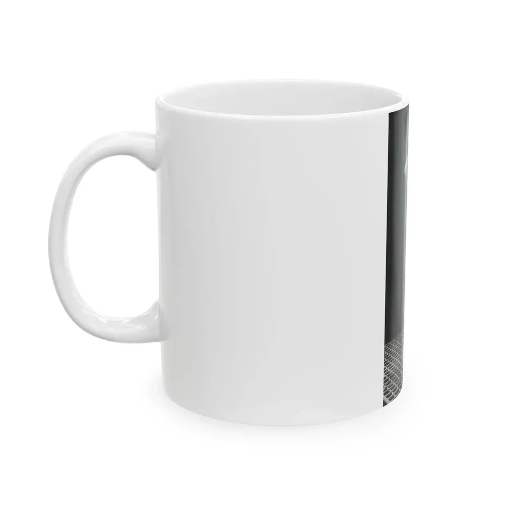 Julie Newmar #200 - Femme Fatales Mag. Aug. '98 (Vintage Female Icon) White Coffee Mug - Go Mug Yourself