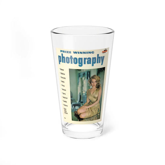 Julie Newmar #207 - Mag. Cover (Vintage Female Icon) Pint Glass 16oz 16oz - Go Mug Yourself