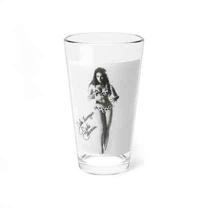 Julie Newmar #21 (Vintage Female Icon) Pint Glass 16oz-16oz-Go Mug Yourself