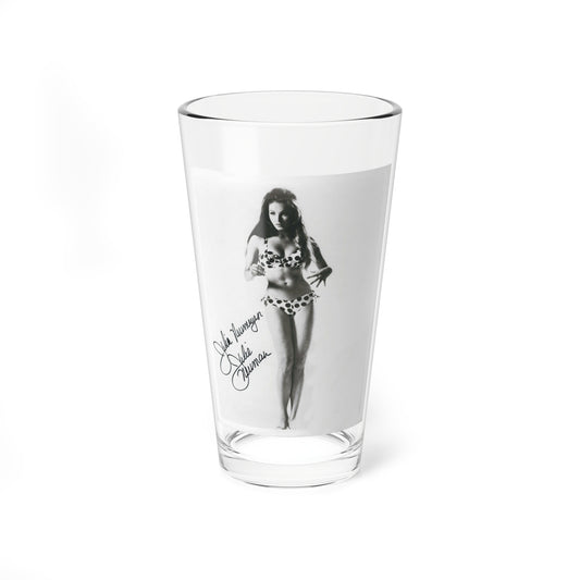 Julie Newmar #21 (Vintage Female Icon) Pint Glass 16oz-16oz-Go Mug Yourself