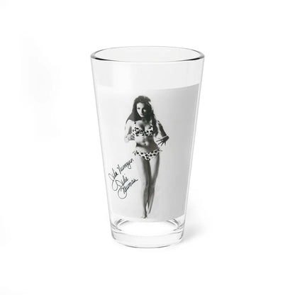 Julie Newmar #21 (Vintage Female Icon) Pint Glass 16oz 16oz - Go Mug Yourself