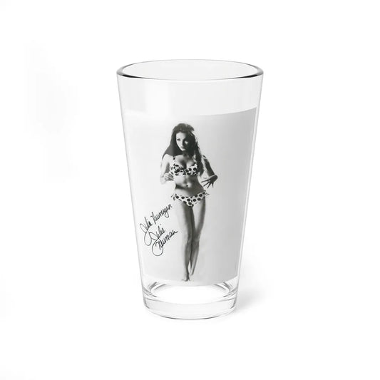Julie Newmar #21 (Vintage Female Icon) Pint Glass 16oz 16oz - Go Mug Yourself
