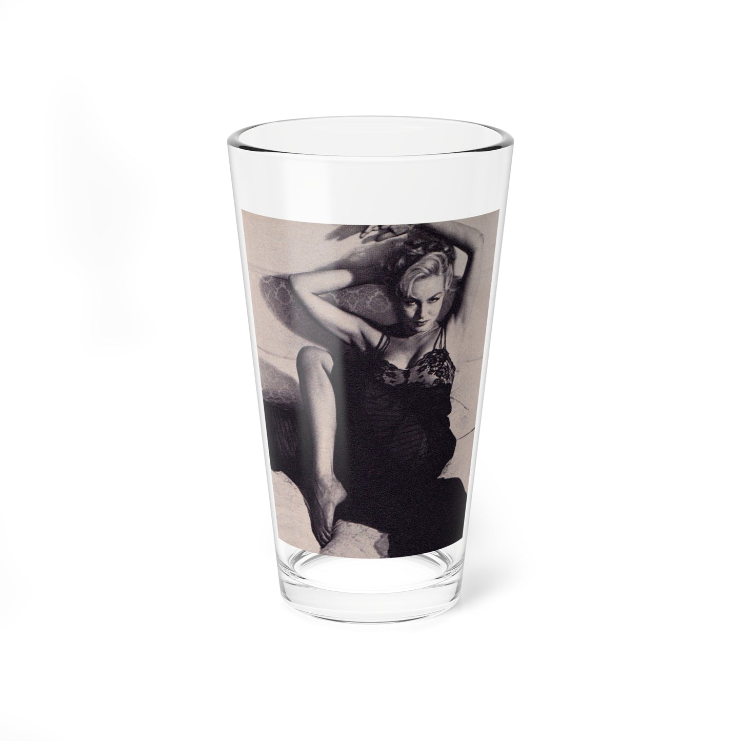 Julie Newmar #211 (Vintage Female Icon) Pint Glass 16oz-16oz-Go Mug Yourself