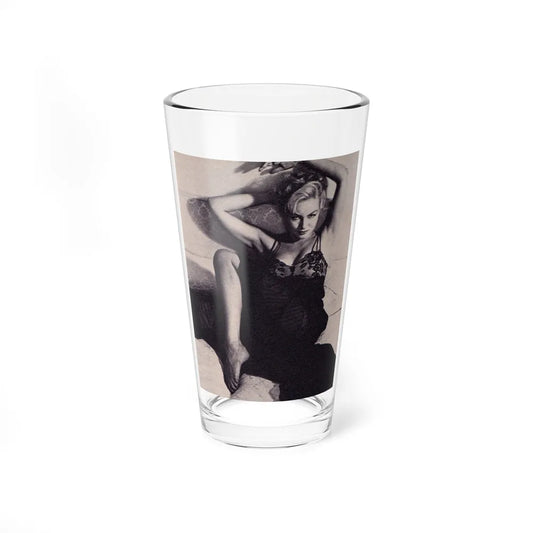 Julie Newmar #211 (Vintage Female Icon) Pint Glass 16oz 16oz - Go Mug Yourself