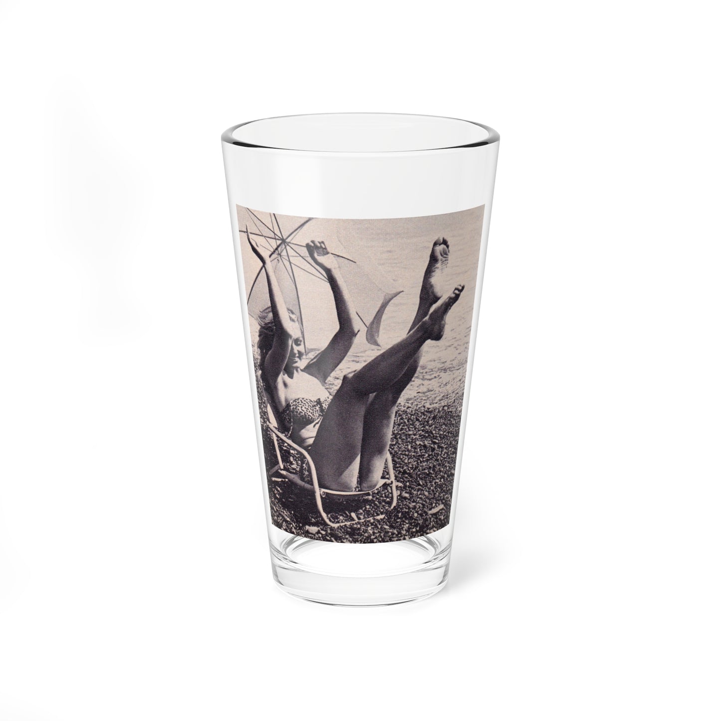 Julie Newmar #212 (Vintage Female Icon) Pint Glass 16oz-16oz-Go Mug Yourself