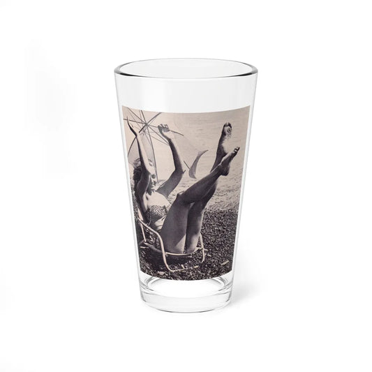 Julie Newmar #212 (Vintage Female Icon) Pint Glass 16oz 16oz - Go Mug Yourself