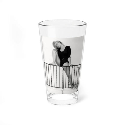 Julie Newmar #213 (Vintage Female Icon) Pint Glass 16oz 16oz - Go Mug Yourself