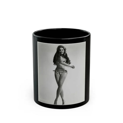 Julie Newmar #22 (Vintage Female Icon) Black Coffee Mug 11oz - Go Mug Yourself