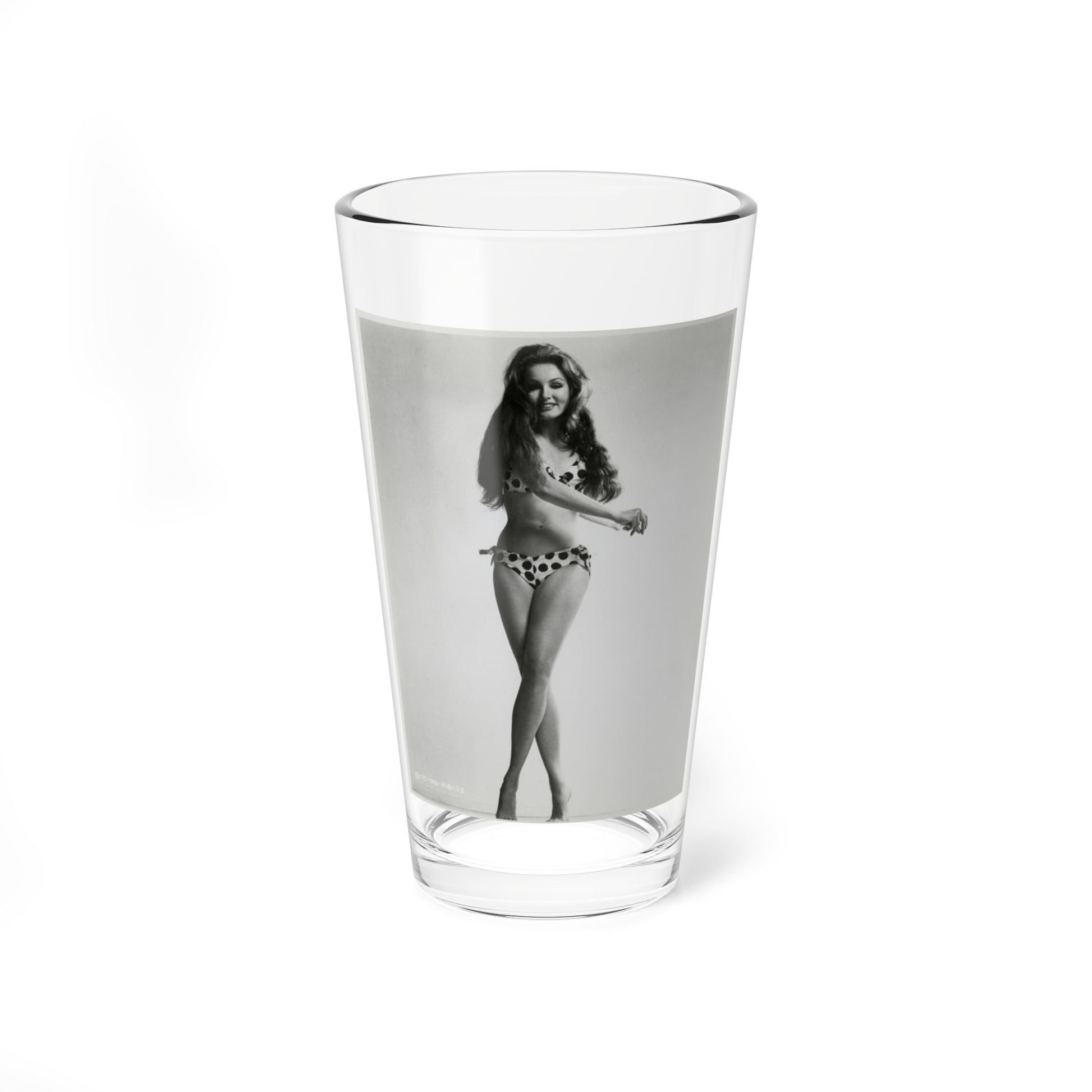 Julie Newmar #22 (Vintage Female Icon) Pint Glass 16oz-16oz-Go Mug Yourself