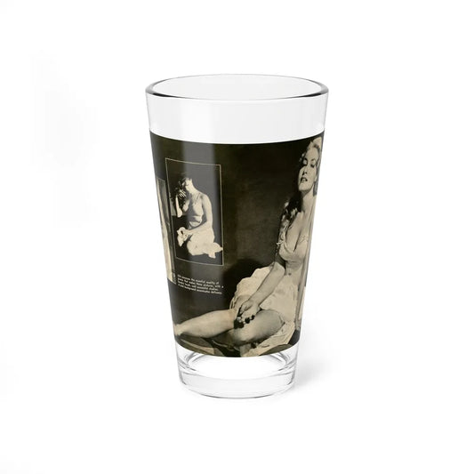 Julie Newmar #232 (Vintage Female Icon) Pint Glass 16oz 16oz - Go Mug Yourself