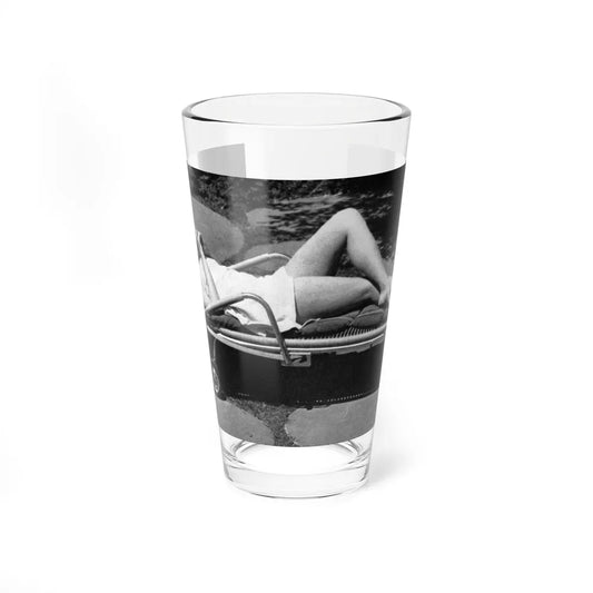 Julie Newmar #239 (Vintage Female Icon) Pint Glass 16oz 16oz - Go Mug Yourself