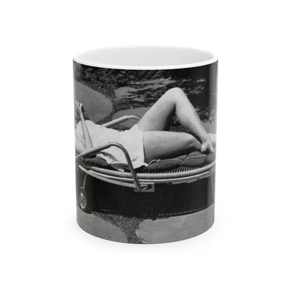Julie Newmar #239 (Vintage Female Icon) White Coffee Mug 11oz - Go Mug Yourself