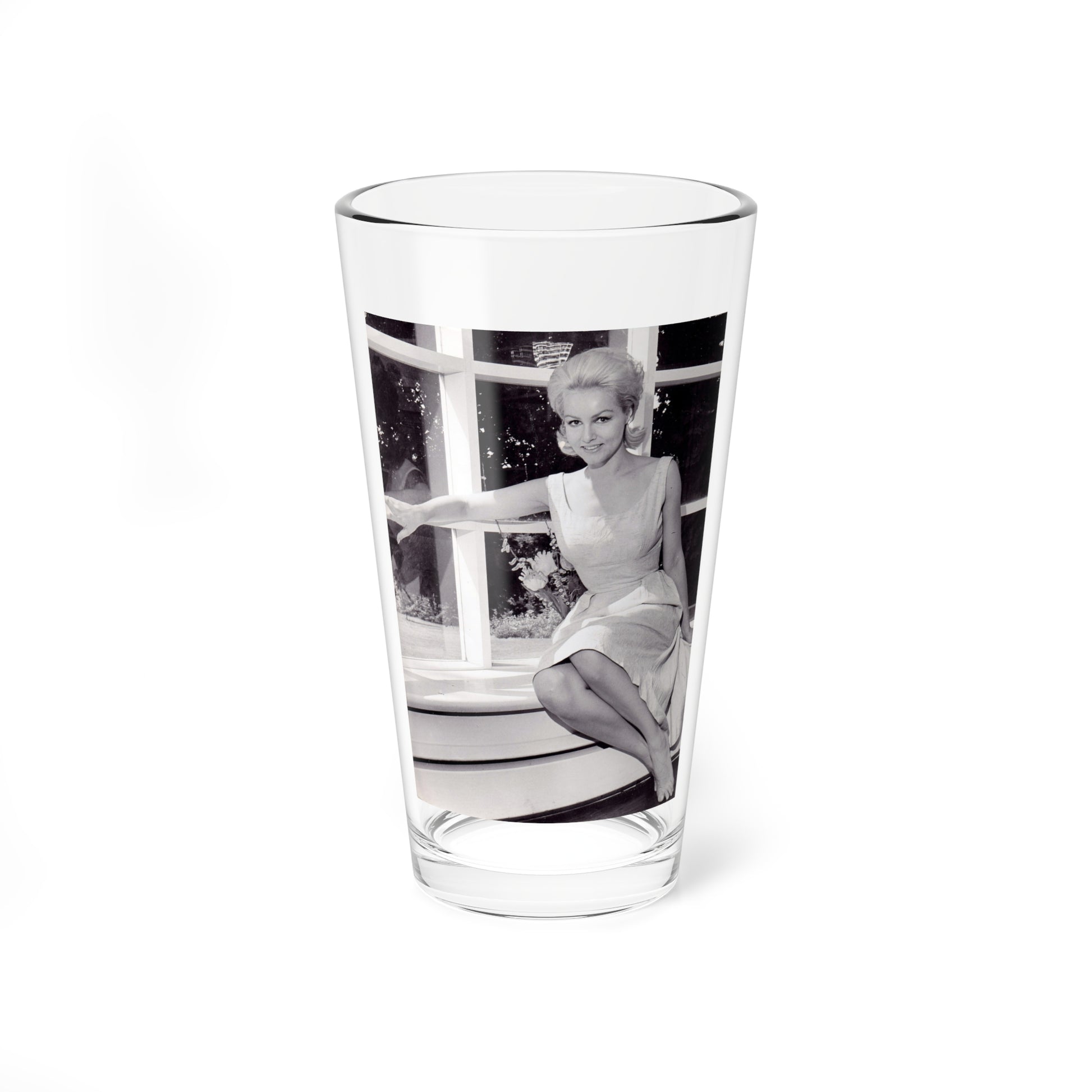 Julie Newmar #244 (Vintage Female Icon) Pint Glass 16oz-16oz-Go Mug Yourself