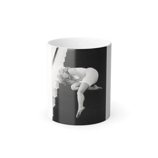 Julie Newmar #245 (Vintage Female Icon) Color Changing Coffee Mug 11oz - Go Mug Yourself