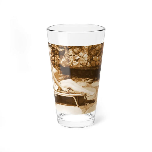 Julie Newmar #246 (Vintage Female Icon) Pint Glass 16oz 16oz - Go Mug Yourself