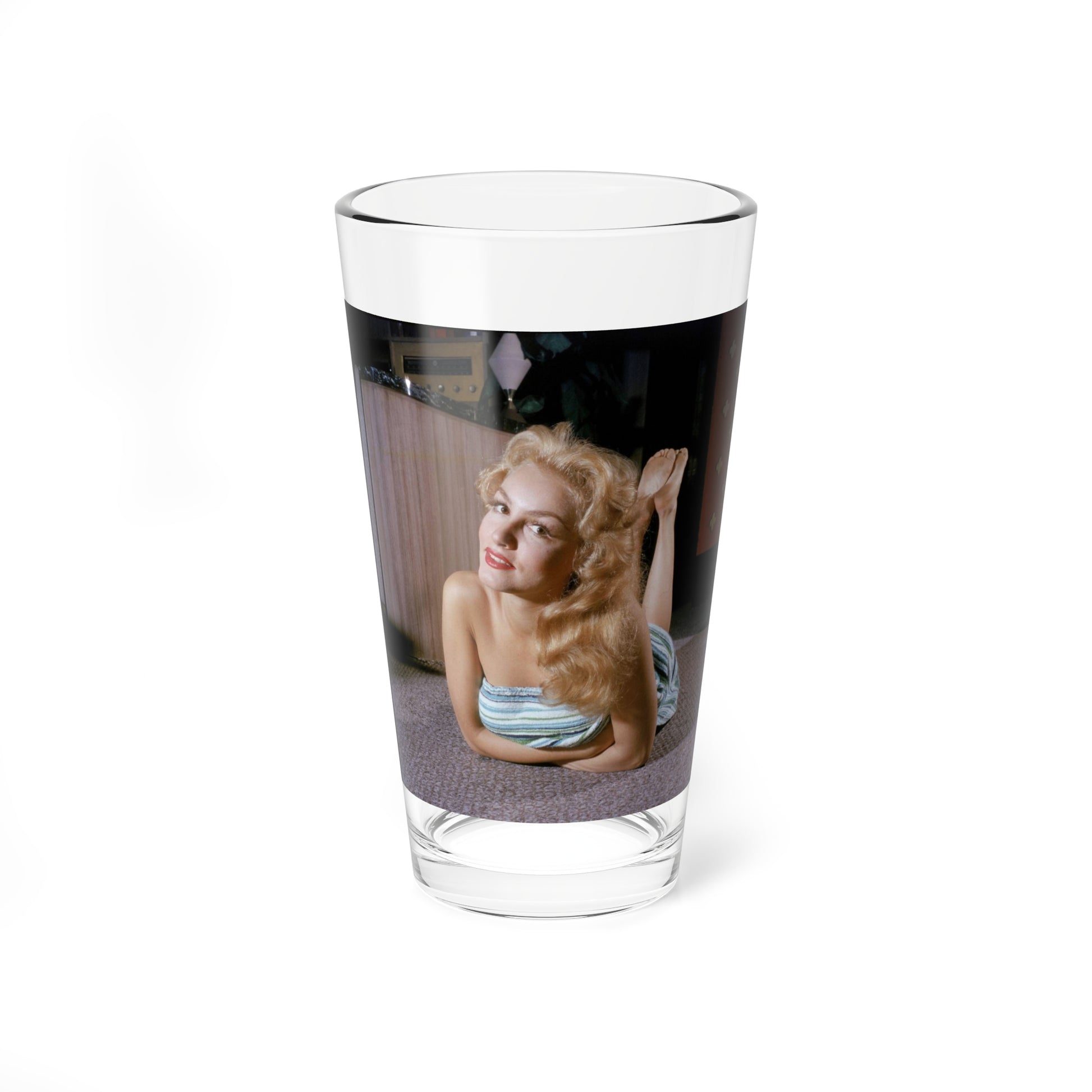 Julie Newmar #251 (Vintage Female Icon) Pint Glass 16oz-16oz-Go Mug Yourself