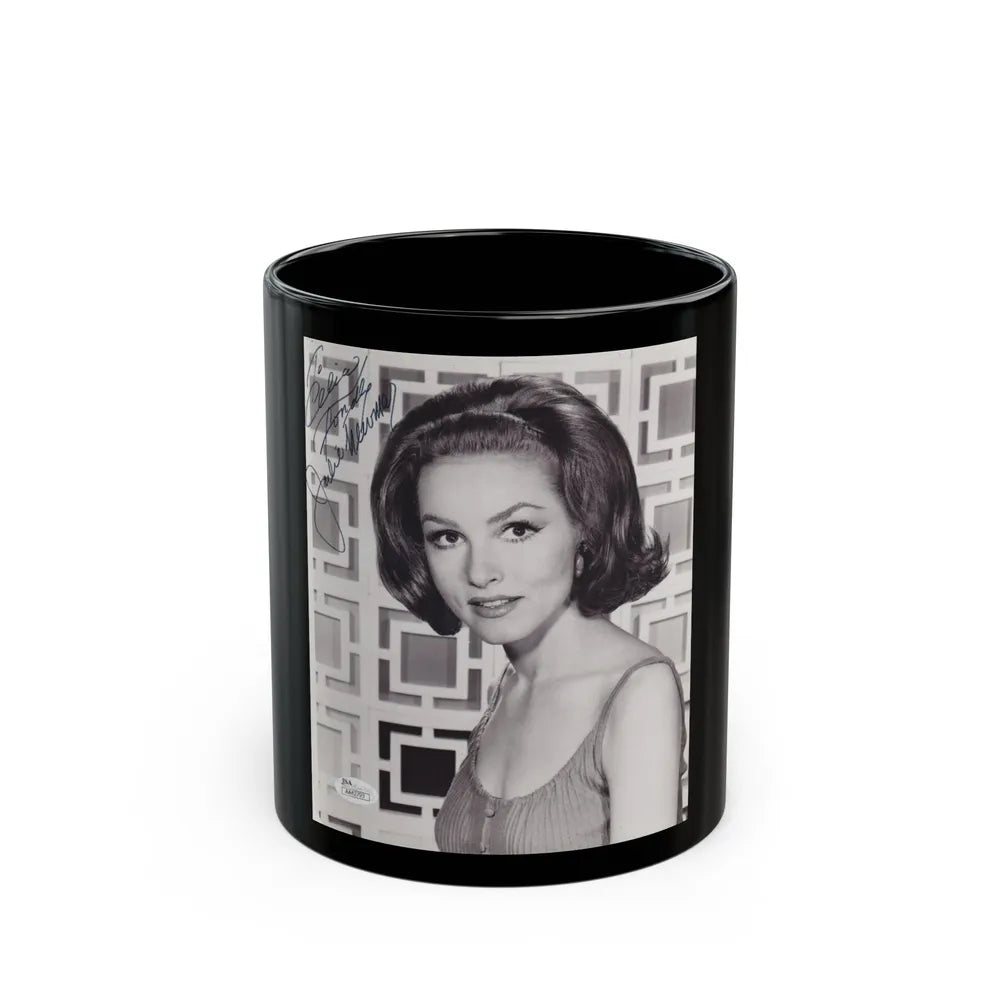 Julie Newmar #257 1 (Vintage Female Icon) Black Coffee Mug-11oz-Go Mug Yourself