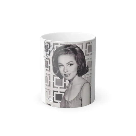 Julie Newmar #257 1 (Vintage Female Icon) Color Changing Coffee Mug 11oz - Go Mug Yourself