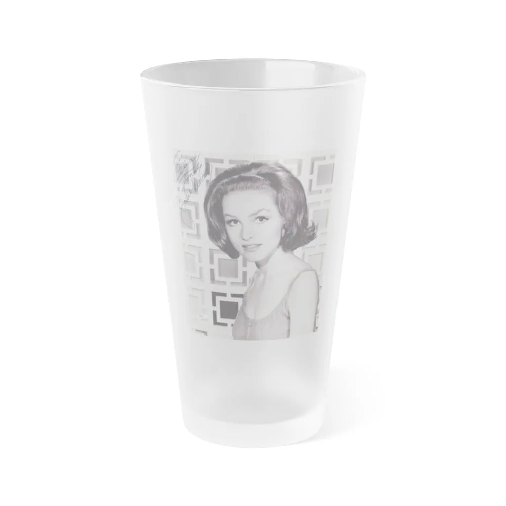 Julie Newmar #257 1 (Vintage Female Icon) Frosted Pint Glass 16oz-16oz-Frosted-Go Mug Yourself