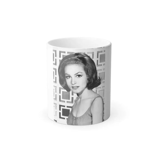 Julie Newmar #257 (Vintage Female Icon) Color Changing Coffee Mug 11oz - Go Mug Yourself