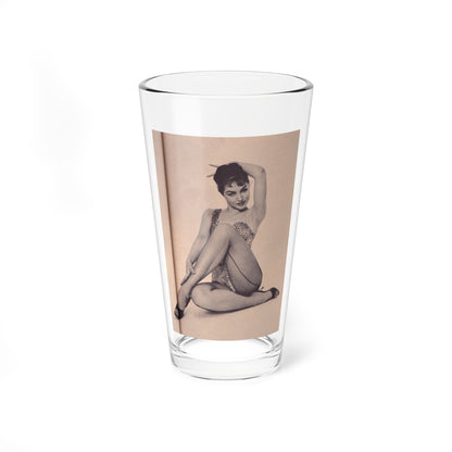 Julie Newmar #263 (Vintage Female Icon) Pint Glass 16oz-16oz-Go Mug Yourself