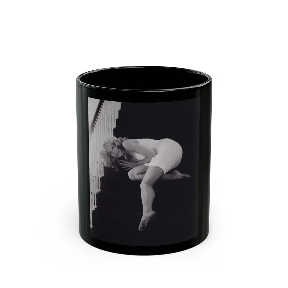 Julie Newmar #267 (Vintage Female Icon) Black Coffee Mug 11oz - Go Mug Yourself