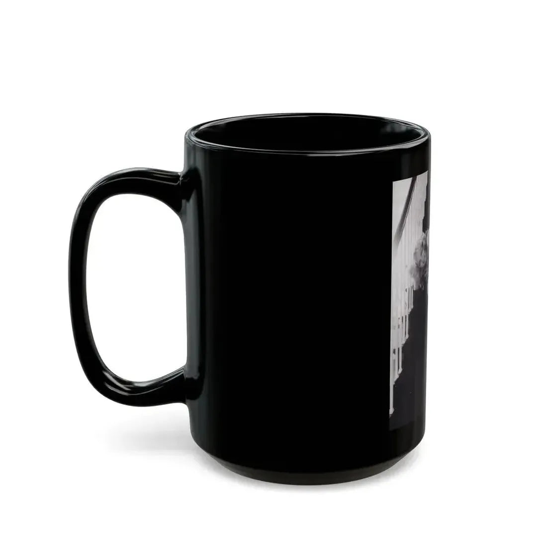 Julie Newmar #267 (Vintage Female Icon) Black Coffee Mug - Go Mug Yourself
