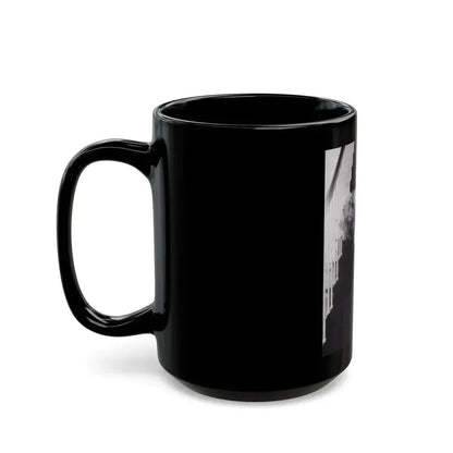 Julie Newmar #267 (Vintage Female Icon) Black Coffee Mug - Go Mug Yourself