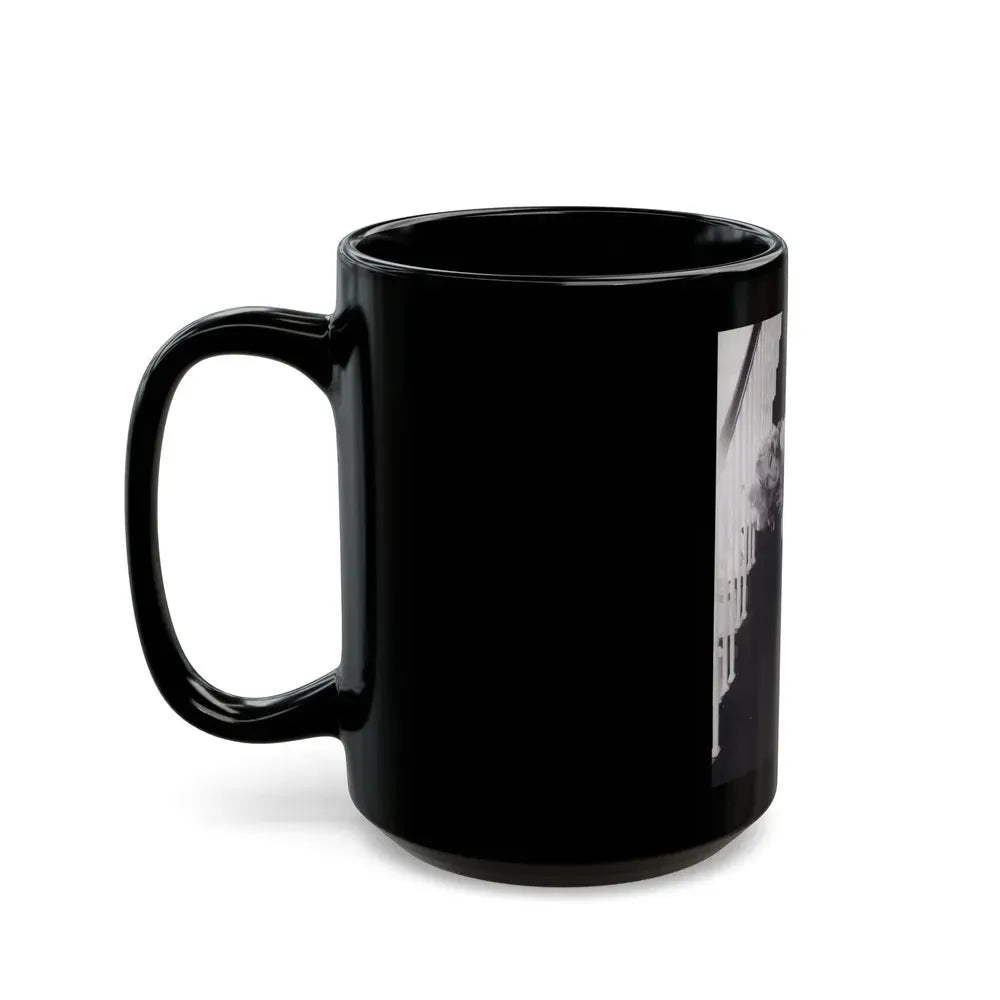 Julie Newmar #267 (Vintage Female Icon) Black Coffee Mug - Go Mug Yourself