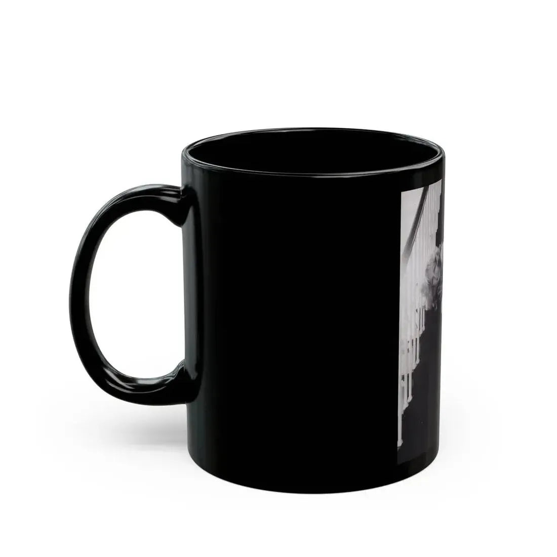 Julie Newmar #267 (Vintage Female Icon) Black Coffee Mug - Go Mug Yourself