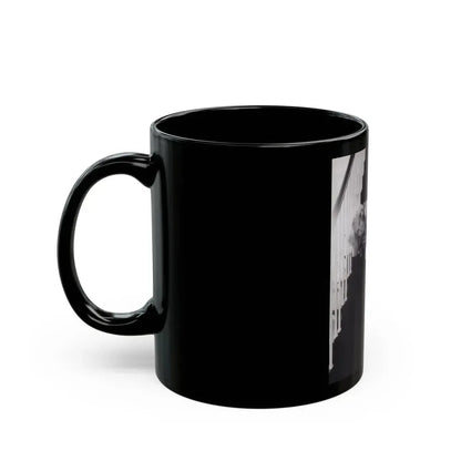 Julie Newmar #267 (Vintage Female Icon) Black Coffee Mug - Go Mug Yourself