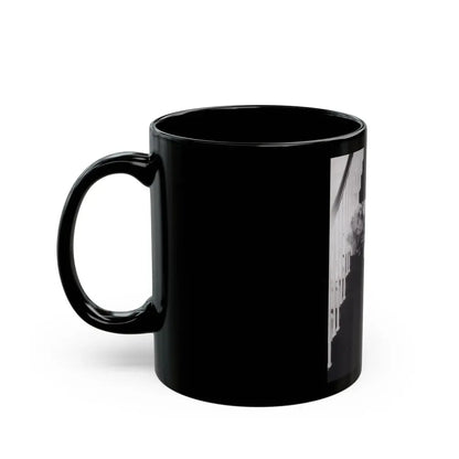 Julie Newmar #267 (Vintage Female Icon) Black Coffee Mug - Go Mug Yourself