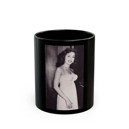 Julie Newmar #279 (Vintage Female Icon) Black Coffee Mug 11oz - Go Mug Yourself