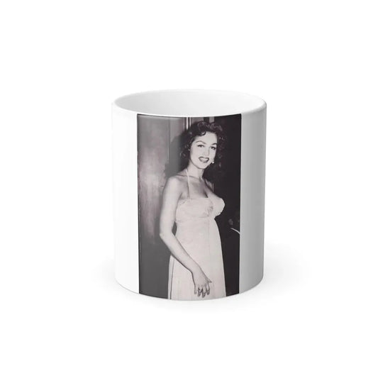 Julie Newmar #279 (Vintage Female Icon) Color Changing Coffee Mug 11oz - Go Mug Yourself
