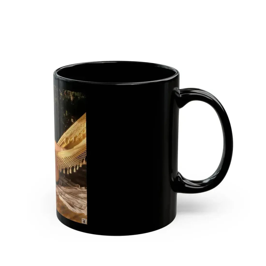 Julie Newmar #283 - Topless (Vintage Female Icon) Black Coffee Mug - Go Mug Yourself