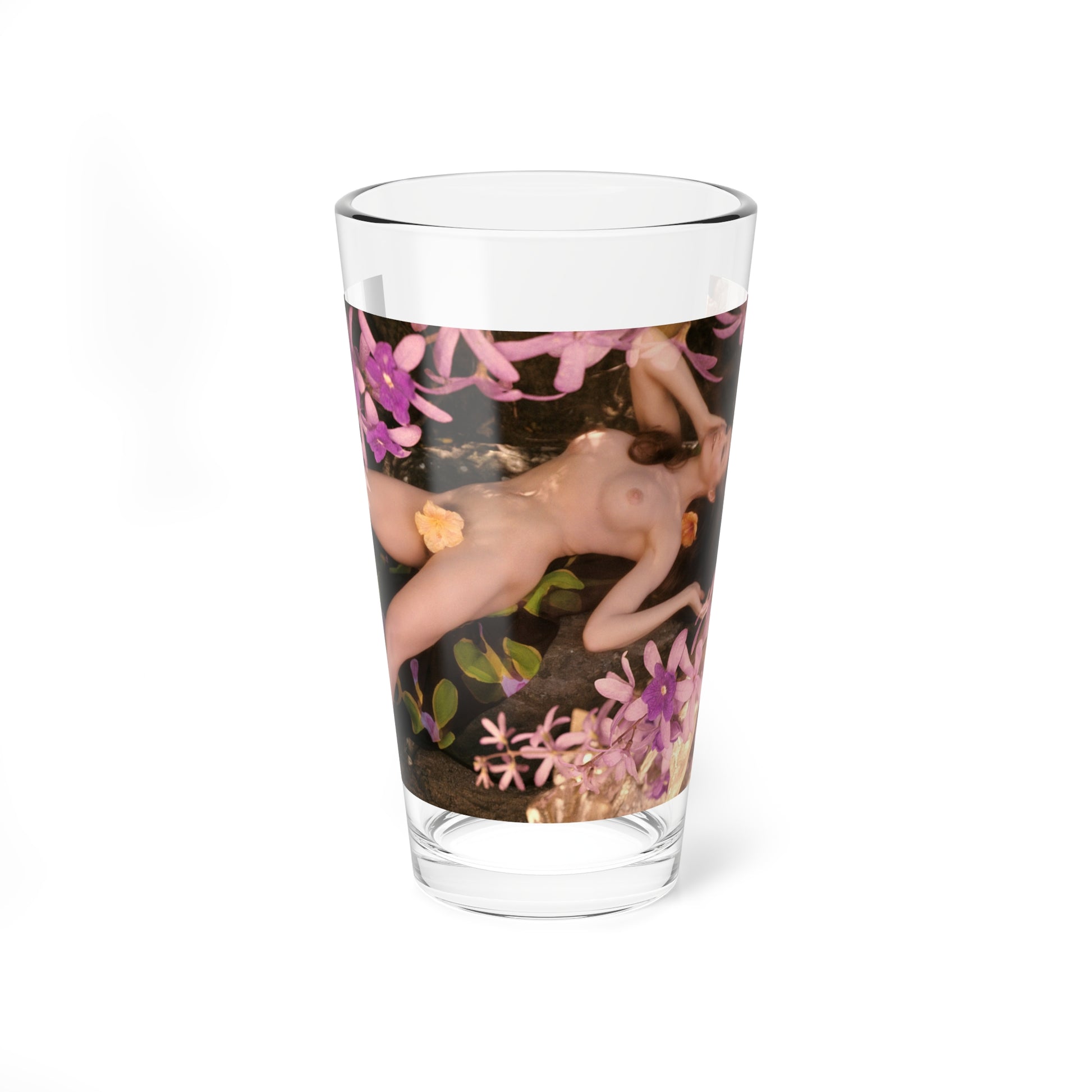 Julie Newmar #284 - Topless (Vintage Female Icon) Pint Glass 16oz-16oz-Go Mug Yourself