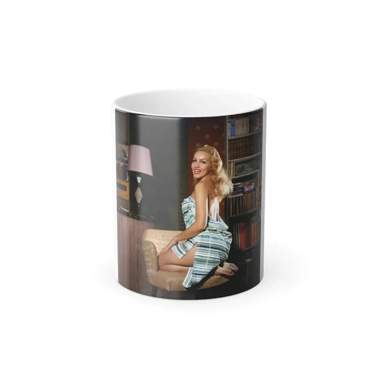 Julie Newmar #289 (Vintage Female Icon) Color Changing Coffee Mug 11oz - Go Mug Yourself