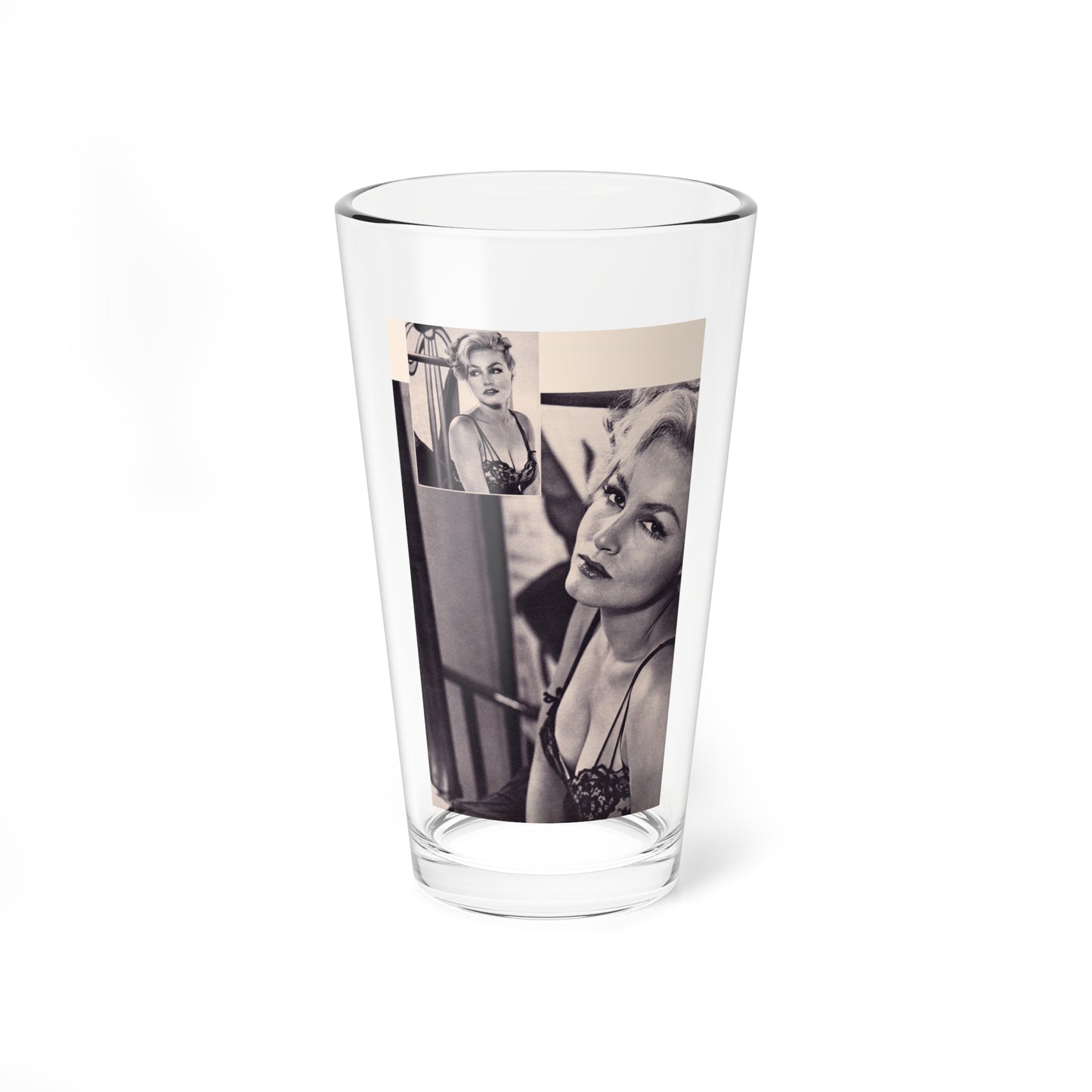 Julie Newmar #292 (Vintage Female Icon) Pint Glass 16oz-16oz-Go Mug Yourself