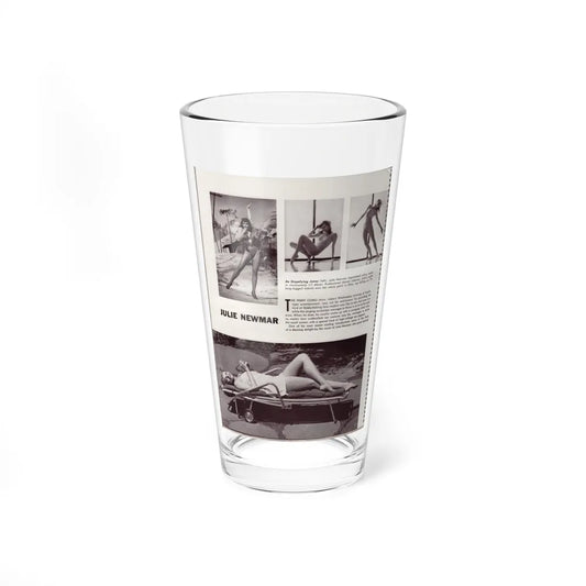Julie Newmar #295 (Vintage Female Icon) Pint Glass 16oz 16oz - Go Mug Yourself