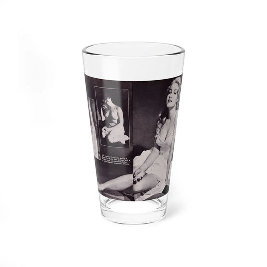 Julie Newmar #297 (Vintage Female Icon) Pint Glass 16oz 16oz - Go Mug Yourself