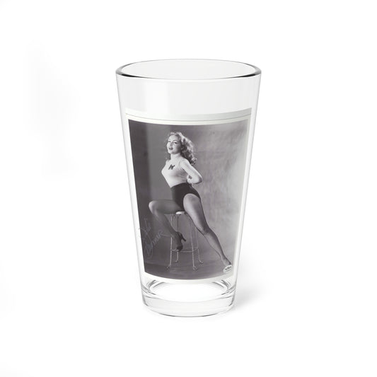 Julie Newmar #32 (Vintage Female Icon) Pint Glass 16oz-16oz-Go Mug Yourself