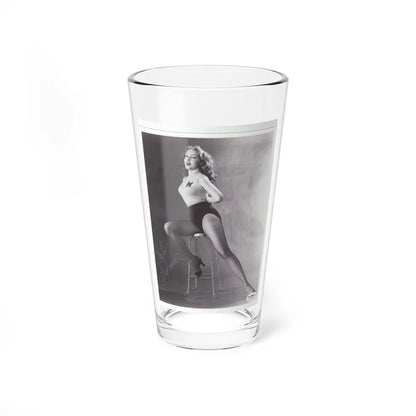 Julie Newmar #32 (Vintage Female Icon) Pint Glass 16oz 16oz - Go Mug Yourself
