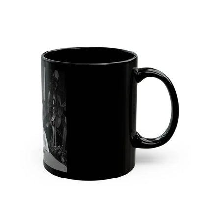 Julie Newmar #325 (Vintage Female Icon) Black Coffee Mug - Go Mug Yourself