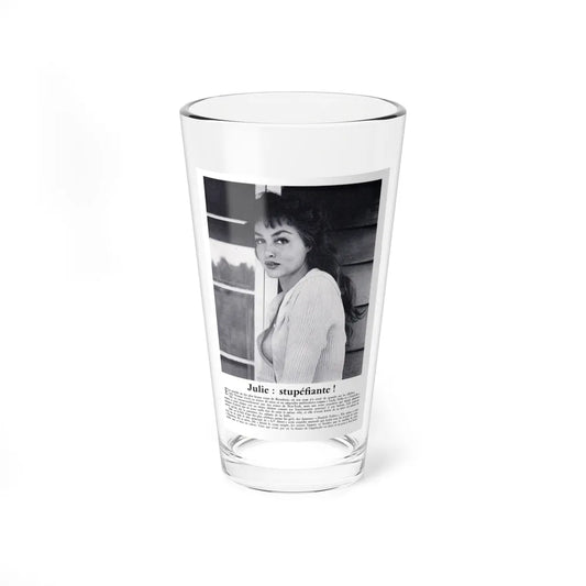 Julie Newmar #326 (Vintage Female Icon) Pint Glass 16oz 16oz - Go Mug Yourself