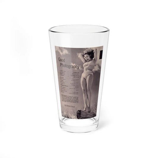 Julie Newmar #334 (Vintage Female Icon) Pint Glass 16oz 16oz - Go Mug Yourself