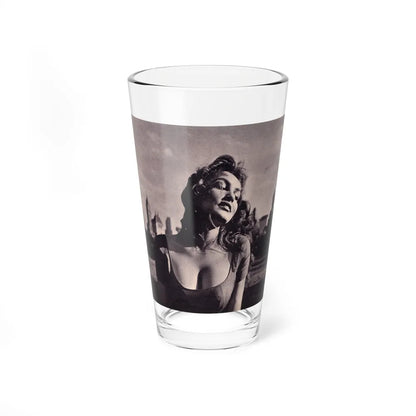 Julie Newmar #335 (Vintage Female Icon) Pint Glass 16oz 16oz - Go Mug Yourself