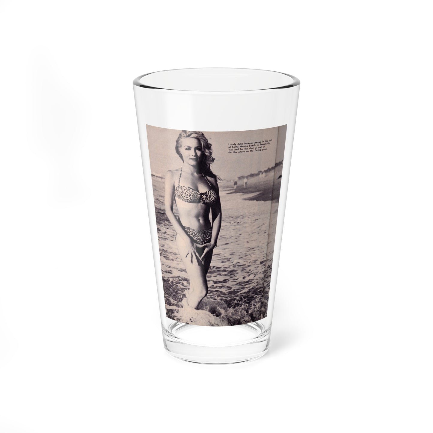 Julie Newmar #338 (Vintage Female Icon) Pint Glass 16oz-16oz-Go Mug Yourself