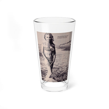 Julie Newmar #338 (Vintage Female Icon) Pint Glass 16oz-16oz-Go Mug Yourself